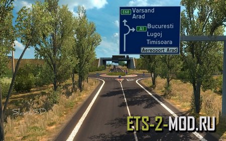 Mod Addon для Romania map Euro Truck Simulator 2