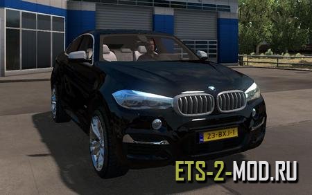 Mod BMW X6 xDrive50i для Euro Truck Simulator 2 v1.32