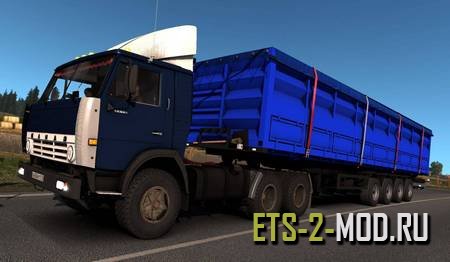 Mod Грузовик Камаз 5410-5511-4310-53212 для ETS 2 v1.33