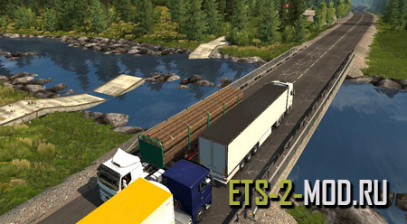 Mod Addon для ProMods и RusMap Euro Truck Simulator 2