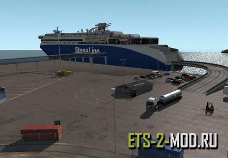 Mod Карта Шведские острова для Euro Truck Simulator 2 v1.33