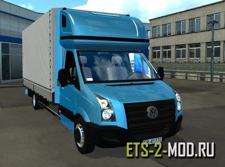 Mod Volkswagen Crafter 2.5 TDI для Euro Truck Simulator 2