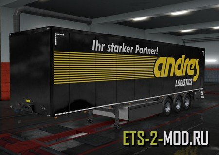 Mod Сборник скинов для собственного прицепа ETS 2