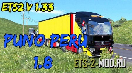 Mod Карта Перу для Euro Truck Simulator 2 v1.33