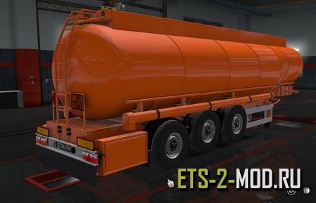 Mod Прицеп LDS Tanker для Euro Truck Simulator 2