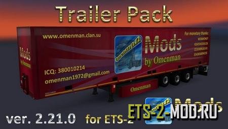 Прицепы от Omenman для Euro Truck Simulator 2 v1.33