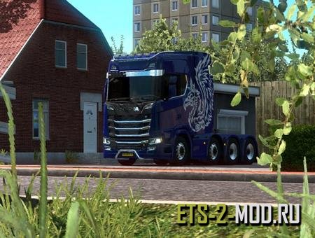 Mod Карта Tregion Map v0.1 для Euro Truck Simulator 2