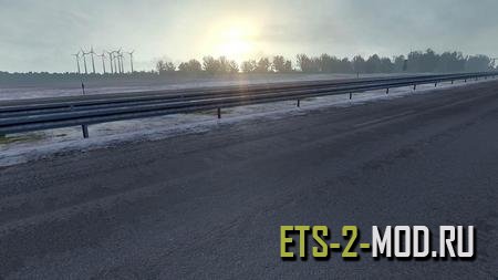 Mod Next-Gen Winter для Euro Truck Simulator 2