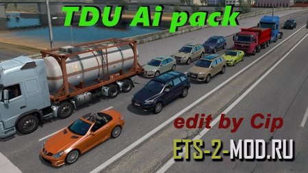 TDU 2 Traffic Pack для Euro Truck Simulator 2 v1.33