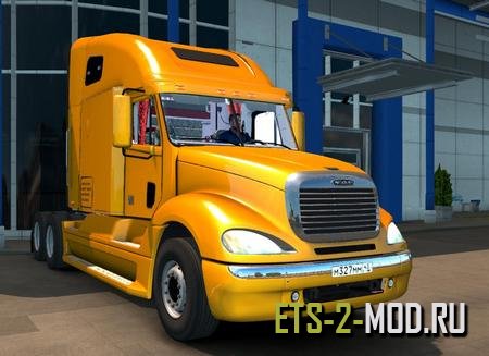 Mod Грузовик Freightliner Columbia для Euro Truck Simulator 2