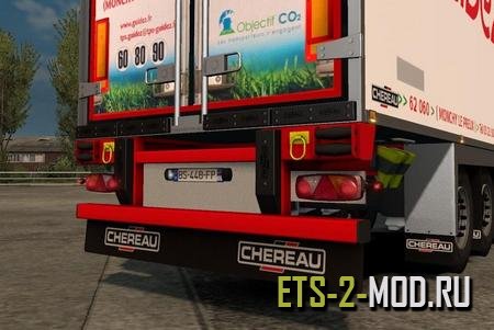 Mod Аддон Chereau Parts для Euro Truck Simulator 2