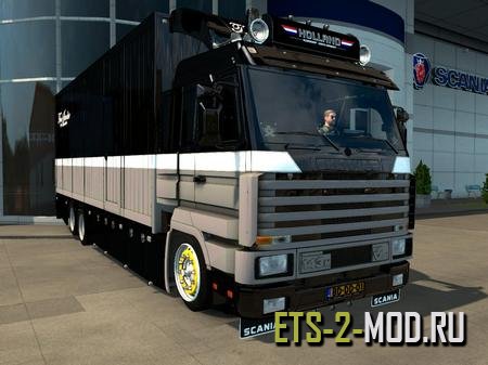 Mod Scania 143M V8 + Tandem для Euro Truck Simulator 2