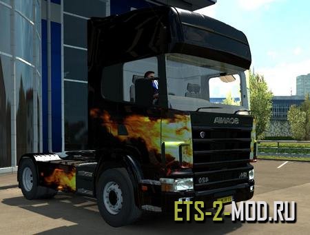 Mod Грузовик Scania Kapitel для Euro Truck Simulator 2 v1.33