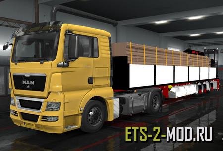 Mod Прицеп Baustoff для Euro Truck Simulator 2