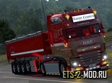 Mod Грузовик DAF Euro 6 Ceusters для Euro Truck Simulator 2