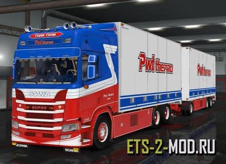 Mod Scania PWT R650 для Euro Truck Simulator 2