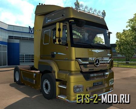 Mod Грузовик Mercedes Benz Axor 1840 MP3 для Euro Truck Simulator 2