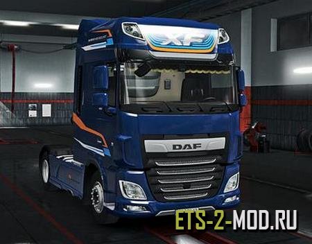 Mod Улучшенный экстерьер DAF Euro 6 для Euro Truck Simulator 2