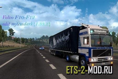 Mod Грузовик Volvo F10 - F12 для Euro Truck Simulator 2 v1.33