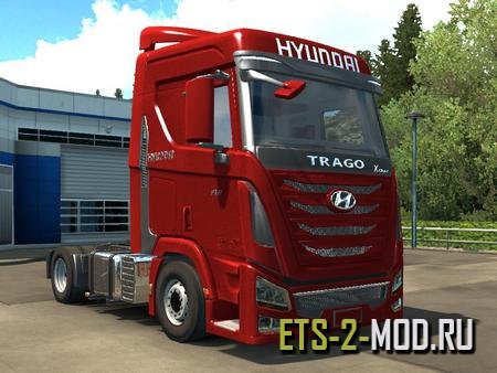 Mod Hyundai Xcient для Euro Truck Simulator 2