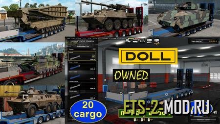 Mod Military Addon for Trailer Doll Panther для ETS 2