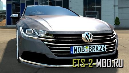 Mod Автомобиль Volkswagen Arteon 2018 для ETS 2 v1.33