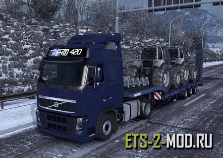 Mod Volvo FH16 2009 для Euro Truck Simulator 2