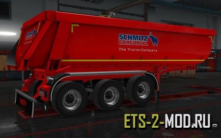 Mod Tipper Schmitz BETA для Euro Truck Simulator 2