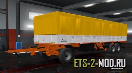 Mod Прицеп Helvetica 2017 для Euro Truck Simulator 2 v1.33