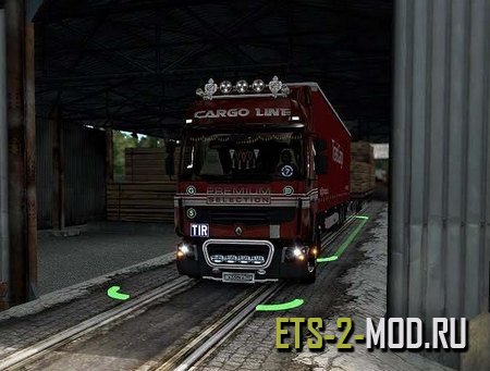 Mod Новые точки разгрузки для Euro Truck Simulator 2 v1.33