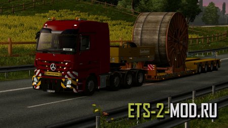 Mercedes Actros MP3 [Schumi] для Euro Truck Simulator 2 1.33