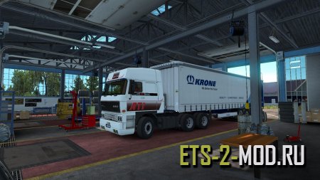 Мод грузовик DAF F241 для Euro Truck Simulator 2 1.34