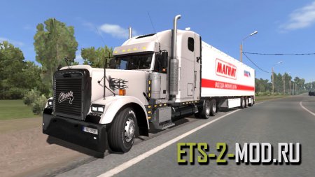 Мод Freightliner Classic XL для Euro Truck Simulator 2 1.33-1.34