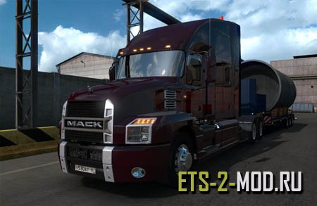 Mod Грузовик Mack Anthem custom для Euro Truck Simulator 2