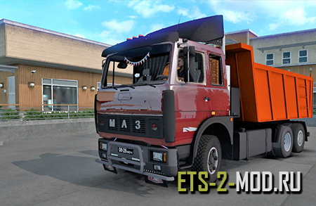 Мод MAZ 6303 для Euro Truck Simulator 2