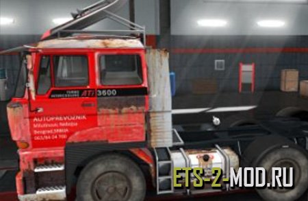 Мод DAF F241 Rusted Skin для Euro Truck Simulator 2