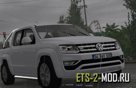 Мод Volkswagen Amarok V6 для Euro Truck Simulator 2