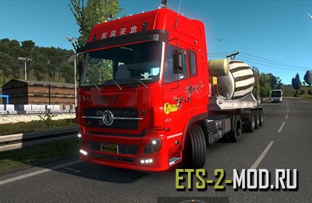 Мод Dong Feng TL 420 для Euro Truck Simulator 2