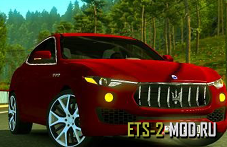 Мод Maserati Levante для Euro Truck Simulator 2