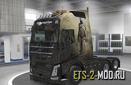 Мод Volvo New Ohaha Skin Assassins для Euro Truck Simulator 2