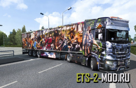 Мод Scania S Arminius Skin для Euro Truck Simulator 2