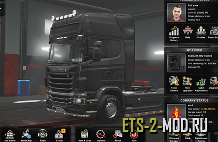 Save Game ETS2 V.1.35 OFFLINE AND ONLINE ALL DLC для Euro Truck Simulator 2